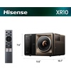 image:imageHisense XR10 Triple Laser 4K Projector 6000 ANSI Lumens 60001 Contrast IRIS Lens 084201 Optical Zoom Lens Shift65  300 Dolby Vision IMAX Enhanced Vidaa OS Tuned by DevialetXR10
