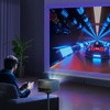 image:imageHisense XR10 Triple Laser 4K Projector 6000 ANSI Lumens 60001 Contrast IRIS Lens 084201 Optical Zoom Lens Shift65  300 Dolby Vision IMAX Enhanced Vidaa OS Tuned by DevialetC1 Bundle