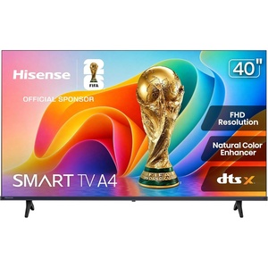 image:imageHisense 40Inch Class A4 Series FHD 1080p Smart VIDAA TV 40A4NV 2026 Model  DTS Virtual X Noise Reduction AI Sports Mode Apple Airplay amp Apple Home Alexa Built in